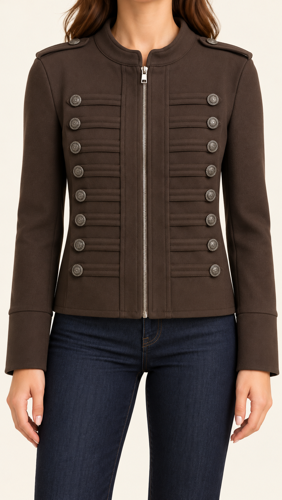 Brown Napoleon Jacket