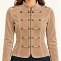 Beige Military Jacket
