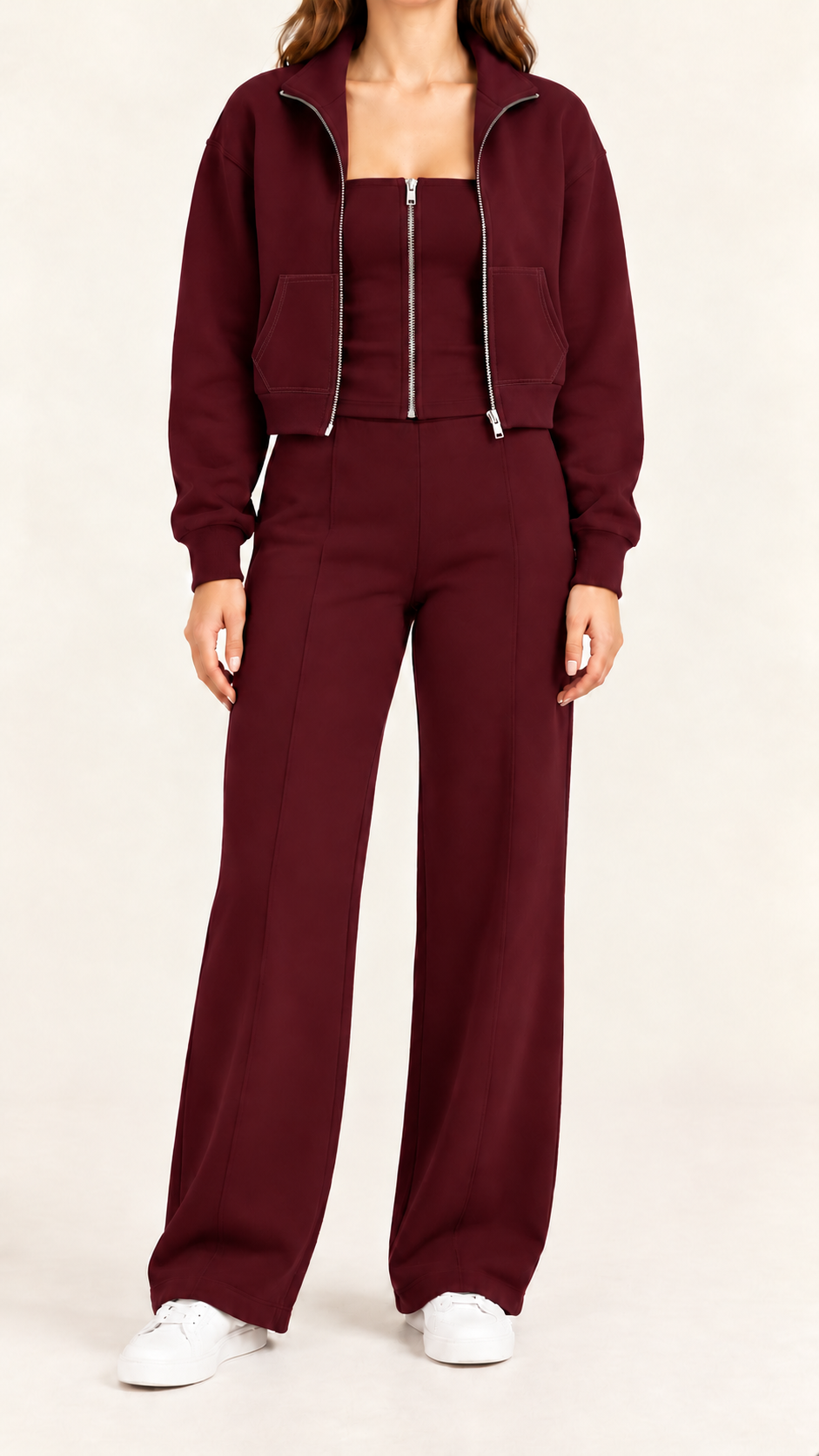 Three-Piece Zip Set