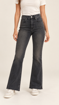 Charcoal Flared Jeans